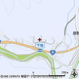 京都府船井郡京丹波町上大久保下地65周辺の地図