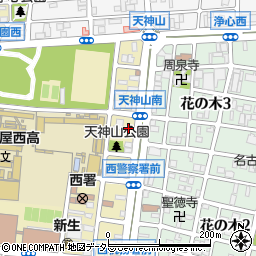 愛知県名古屋市西区天神山町6-18周辺の地図