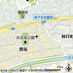愛知県名古屋市名東区香坂906周辺の地図