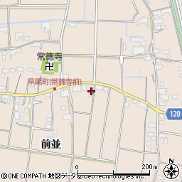 愛知県愛西市早尾町前並64-3周辺の地図
