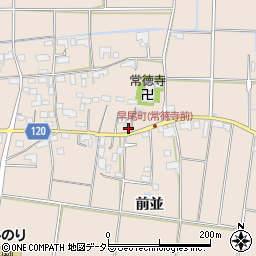 愛知県愛西市早尾町村北108周辺の地図