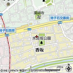 愛知県名古屋市名東区香坂606周辺の地図