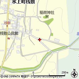 兵庫県丹波市氷上町桟敷703周辺の地図