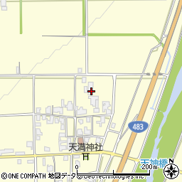 兵庫県丹波市氷上町賀茂1049-1周辺の地図
