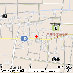 愛知県愛西市早尾町村北90周辺の地図