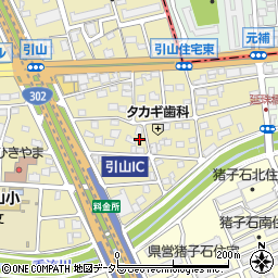 愛知県名古屋市名東区引山2丁目308周辺の地図