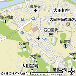 島根県大田市大田町大田本町周辺の地図