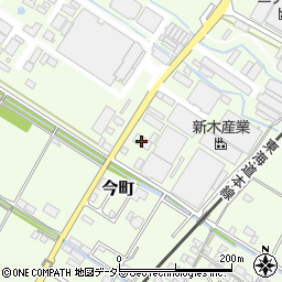能登川関西自動車周辺の地図