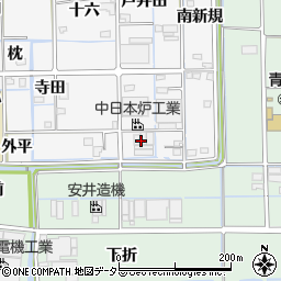 愛知県あま市木折八畝割7周辺の地図