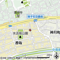 愛知県名古屋市名東区香坂905周辺の地図