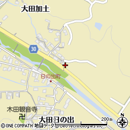 島根県大田市大田町大田加土イ-520周辺の地図