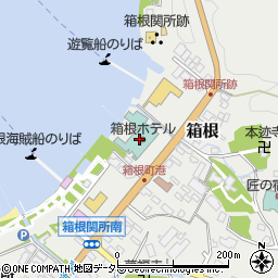 富士屋ホテルレイクビューアネックス箱根ホテル周辺の地図