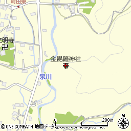 金毘羅神社周辺の地図