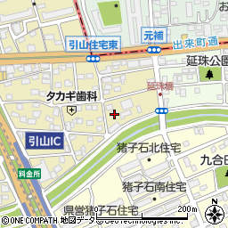 愛知県名古屋市名東区引山2丁目815周辺の地図