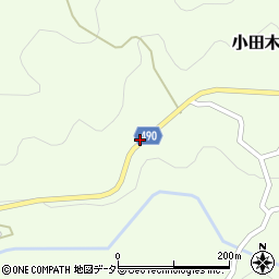 愛知県豊田市小田木町シモヤ14周辺の地図