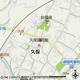 千葉県夷隅郡御宿町久保2120周辺の地図