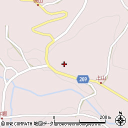 島根県雲南市吉田町上山459周辺の地図