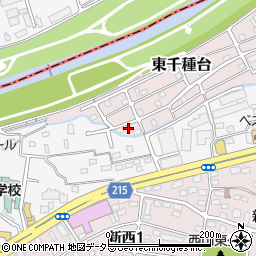 愛知県名古屋市千種区東千種台4周辺の地図