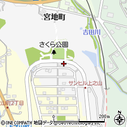 愛知県瀬戸市宮地町104-15周辺の地図