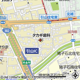愛知県名古屋市名東区引山2丁目901周辺の地図