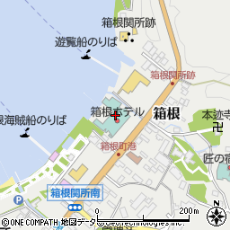 箱根ホテル IL Miraggio（イルミラジオ）周辺の地図