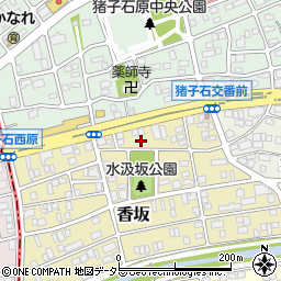 愛知県名古屋市名東区香坂1024周辺の地図