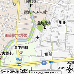 愛知県愛西市根高町古堤己新田134-1周辺の地図