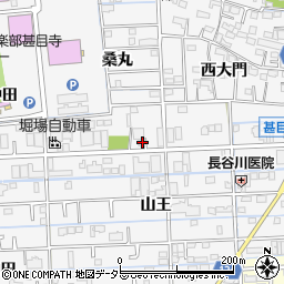 愛知県あま市甚目寺桑丸45周辺の地図