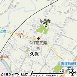 千葉県夷隅郡御宿町久保1934周辺の地図