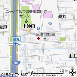 愛知県あま市甚目寺桑丸61周辺の地図