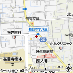 愛知県あま市甚目寺八尻96周辺の地図