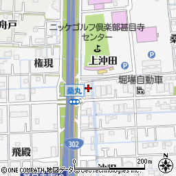 愛知県あま市甚目寺桑丸70周辺の地図