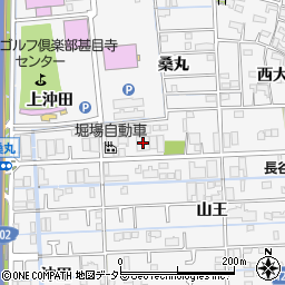 愛知県あま市甚目寺桑丸54周辺の地図