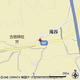 京都府船井郡京丹波町井脇滝谷57周辺の地図