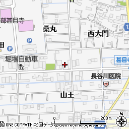 愛知県あま市甚目寺桑丸40周辺の地図