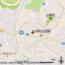 ファミリーマート大渕久保町店周辺の地図