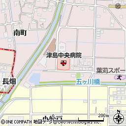 津島中央病院指定居宅介護支援事業所周辺の地図