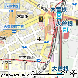 鶏白湯鍋 ハチ鶏 大曽根駅前店周辺の地図