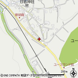 京都府南丹市日吉町胡麻丁畑周辺の地図