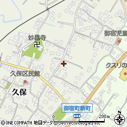 千葉県夷隅郡御宿町久保2001周辺の地図