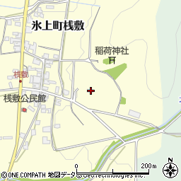 兵庫県丹波市氷上町桟敷293周辺の地図