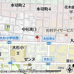 ハーモニーテラス大杉町２周辺の地図