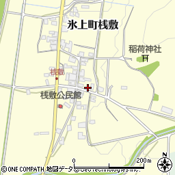 兵庫県丹波市氷上町桟敷259周辺の地図