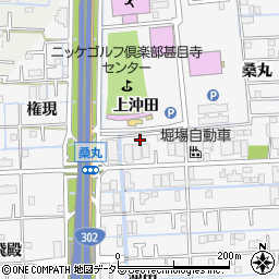 愛知県あま市甚目寺桑丸66周辺の地図