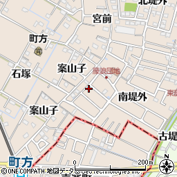 堀田着付教室周辺の地図
