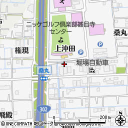愛知県あま市甚目寺桑丸66-2周辺の地図