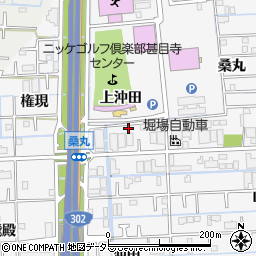 愛知県あま市甚目寺桑丸66-1周辺の地図