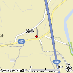 京都府船井郡京丹波町井脇滝谷40周辺の地図