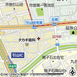 愛知県名古屋市名東区引山2丁目718周辺の地図
