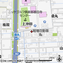 愛知県あま市甚目寺桑丸65周辺の地図